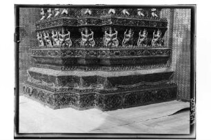 Tempel in Bangkok : Bangkok. Im Tempel, 1908