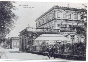 Neues Palais. Detmold, Neustadt. Sammlung Heuer