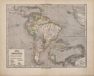 Süd_Amerika, Westindien und die Nordküste von Süd-Amerika