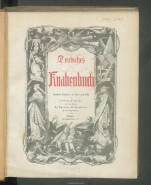 Deutsches Knabenbuch : hundert Gestalten in Wort und Bild