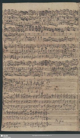 Choral: Nimm gar o Gott zum Tempel ein
