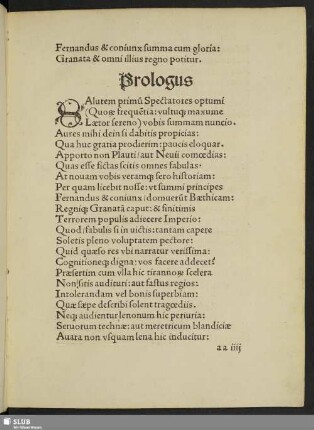 Prologus