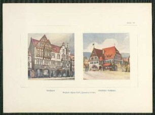 Rathaus. - Ländliches Gasthaus