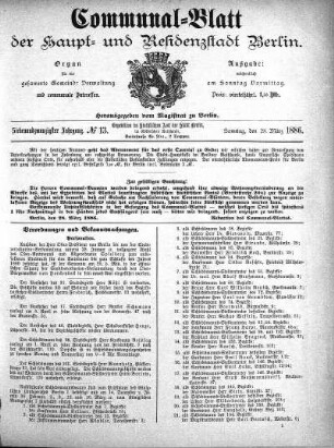 1886,13: No. 13, 28. März 1886