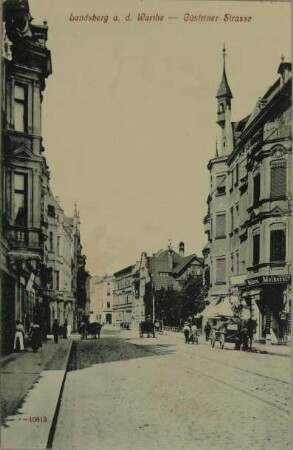 Postkarte, Landsberg an der Warthe (Neumark) (Gorzów Wielkopolski)