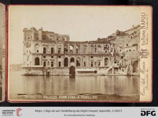 81. Napoli - Palazzo Donn'Anna a Posillipo