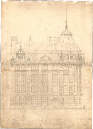 Pfann, Paul; München, Prinzregentenstr. 14; Haus Hartl - Ansicht