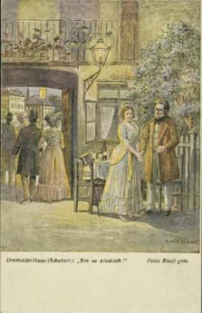 Dreimäderlhaus (Schubert): "Bin so glücklich!"