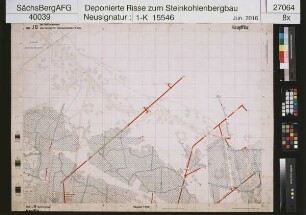 Gersdorfer Steinkohlenbauverein, Baue auf dem Hauptflöz (mit Nachbringungen)