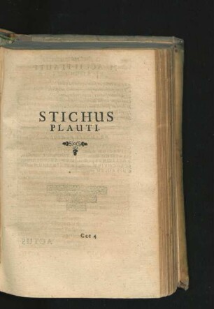 Stichus Plauti.