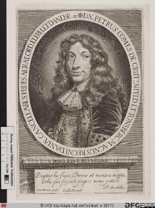 Bildnis Peder Schumacher Griffenfeld, 1673 Greve af