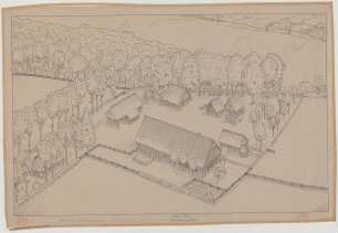 Brochterbeck (Kreis Tecklenburg): Hof Schulte Brochterbeck. Schaubild