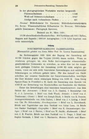 Anhang Dokumenten-Sammlung Darmstaedter