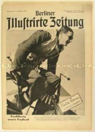 Wochenzeitschrift "Berliner Illustrirte Zeitung" u.a. zur Rüstungsproduktion in Deutschland