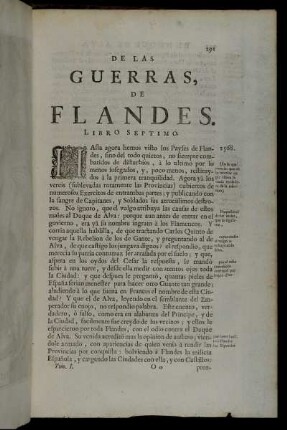 Libro Septimo.