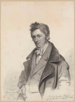 Bildnis Klengel, August Alexander (1783-1852), Komponist, Pianist, Organist