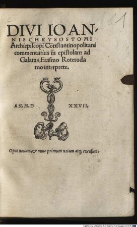 Commentarius in epistolam ad Galatas
