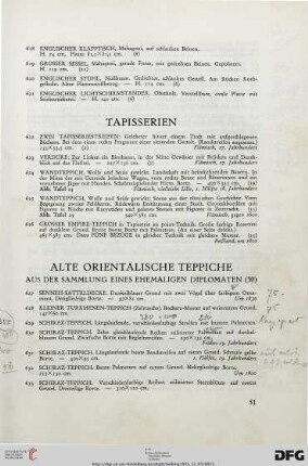 Tapisserien (Nr. 622-626)