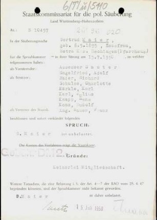 Maier, Gertrud
