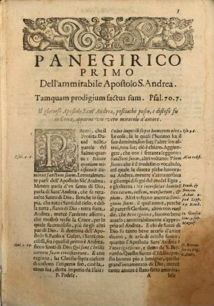 Sacri Panegirici de Santi