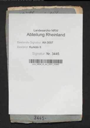 Umschrift des stadtkölnischen Siegels