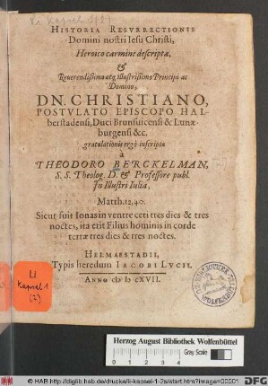 Historia Resurrectionis Domini nostri Jesu Christi