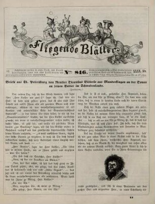 "Briefe aus St. Petersburg von Rentier Dionysius Bitterle aus Munderkingen an der Donau an seinen Vetter im Schwabenlande"
