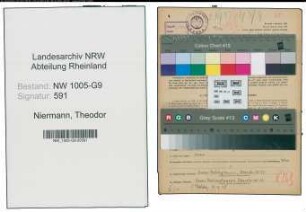 Entnazifizierung Theodor Niermann , geb. 14.04.1885 (Bauunternehmer)