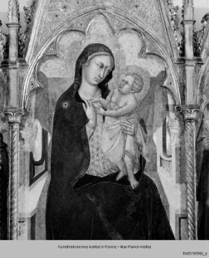 Cacciati-Altar : Madonna mit Kind