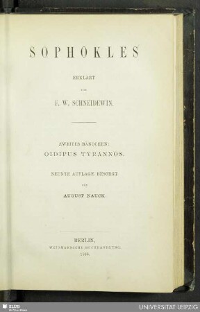 2: Oidipus Tyrannos