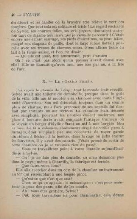 X. Le "Grand Frisé"