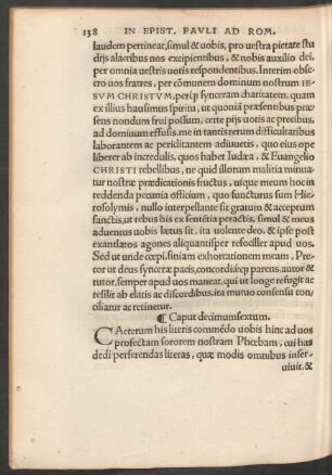 Caput decimumsextum.