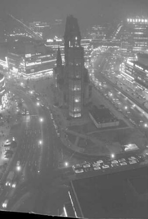 Berlin: Vom Planetarium-Kaffee im Europa-Center auf Breitscheidplatz mit Gedächtniskirche