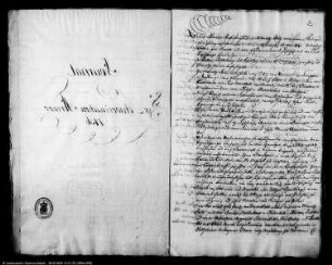 Journal der Schwerin´schen Armee von der Hand des Herzogs von Braunschweig-Bevern