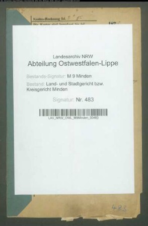 Sonstige: Borcherding, Friedrich Heinrich: