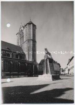 Braunschweig, Domkirche St. Blasii und Löwe