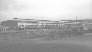 Heilbronn Güterabfertigung Bau Ladehalle