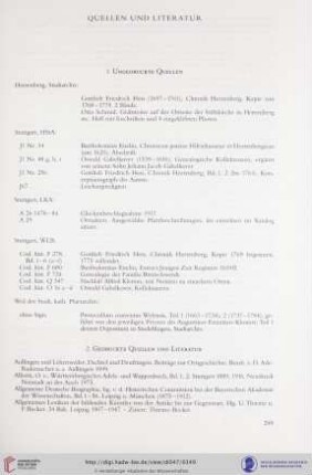 Quellen und Literatur