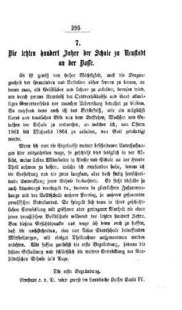 Die letzten hundert Jahre der Schule zu Neustadt an der Dosse