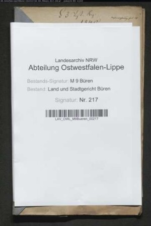 Erblasser: Lutter, Heinrich, geb. null: