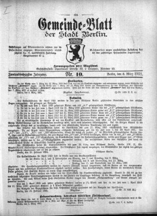 1921,10: Nr. 10, 6. März 1921