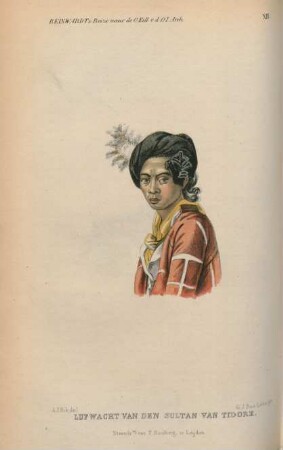 Lijfwacht van den sultan van Tidore