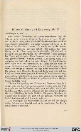 Himmelfahrt und Krönung Mariä