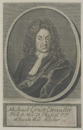 Bildnis des Michael Ernst Ettmüller