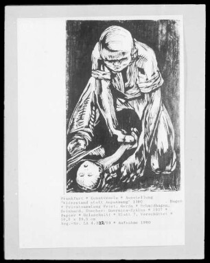 Guernica-Zyklus — Blatt 7, Verschüttet