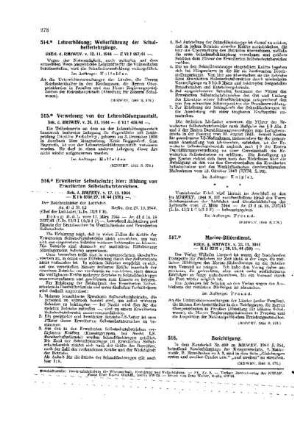 Verweisung von der Lehrerbildungsanstalt : [Amtliche Erlasse] ; [Amtlicher Teil]