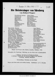 Die Meistersinger von Nürnberg