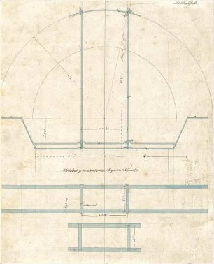 Gärtner, Friedrich von; München, Ludwigstr.; Staatsbibliothek - Bögen im Lesesaal (Verschlauderung)