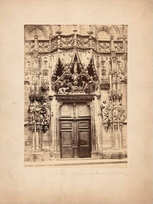 Münster, Straßburg: St.-Laurentius-Portal am nördlichen Querschiff