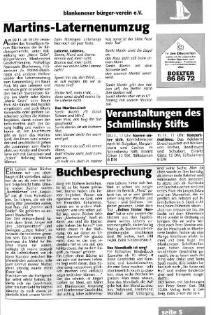 Martins-Laternenumzug